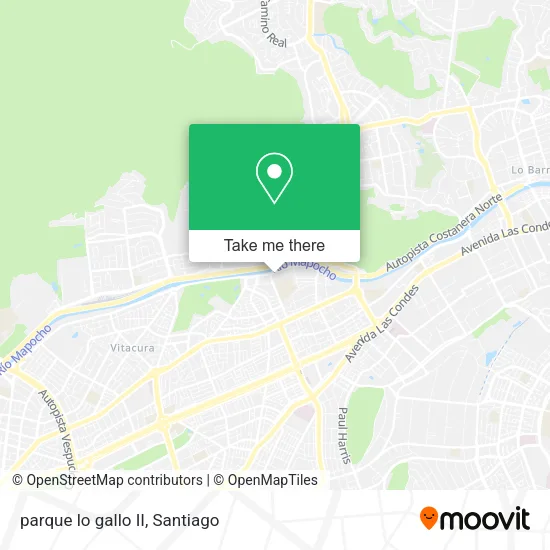 parque lo gallo II map