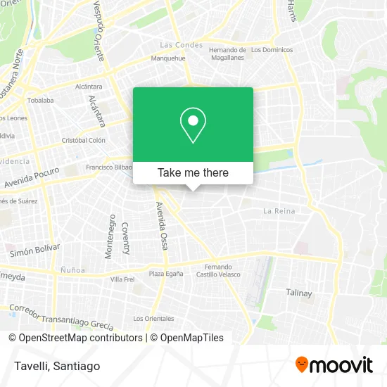 Tavelli map