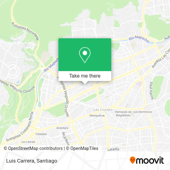 Luis Carrera map