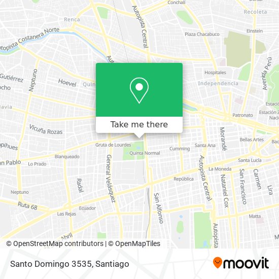 Santo Domingo 3535 map