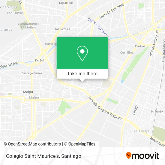 Colegio Saint Maurice's map
