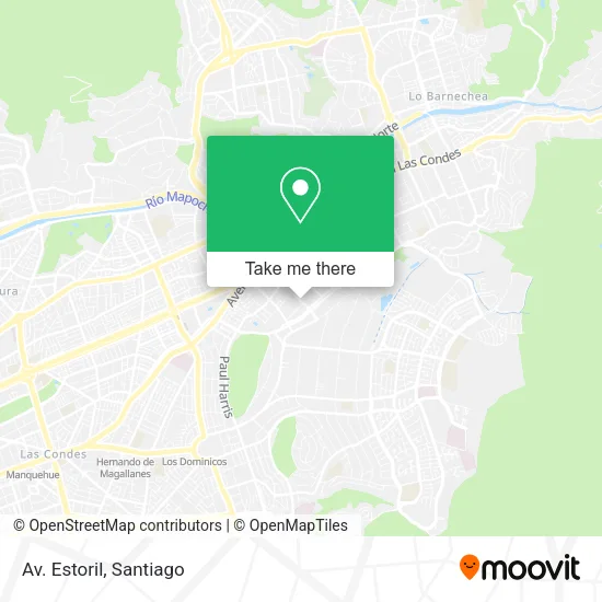 Av. Estoril map