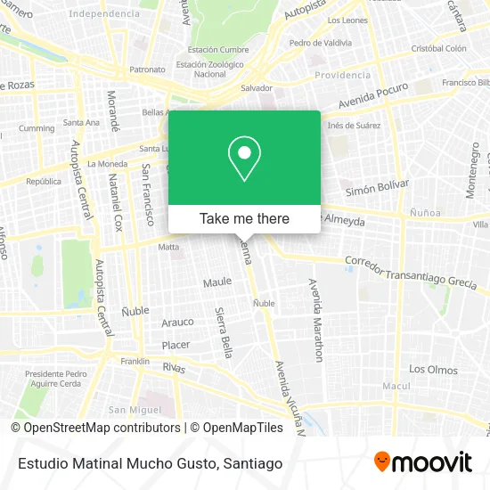 Estudio Matinal Mucho Gusto map