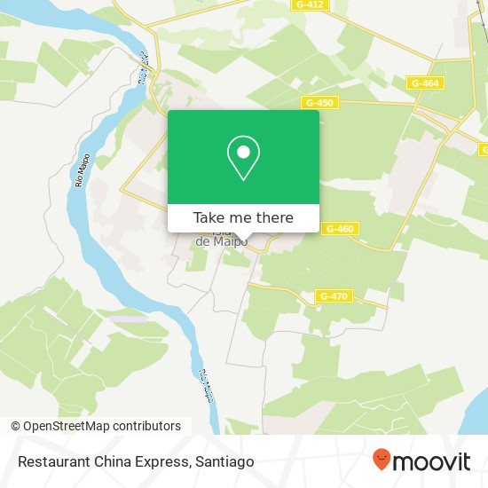 Mapa de Restaurant China Express