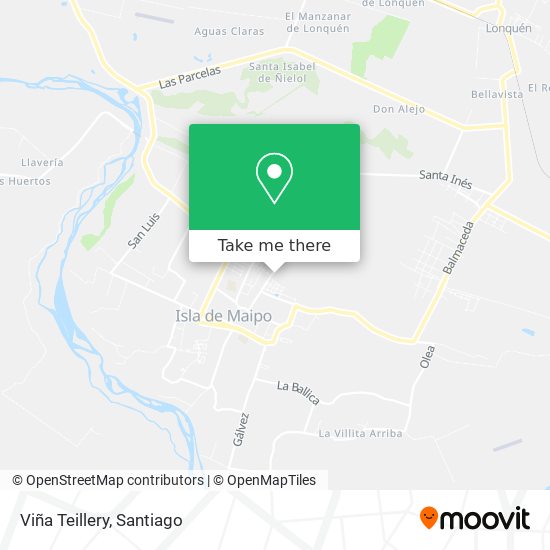 Mapa de Viña Teillery