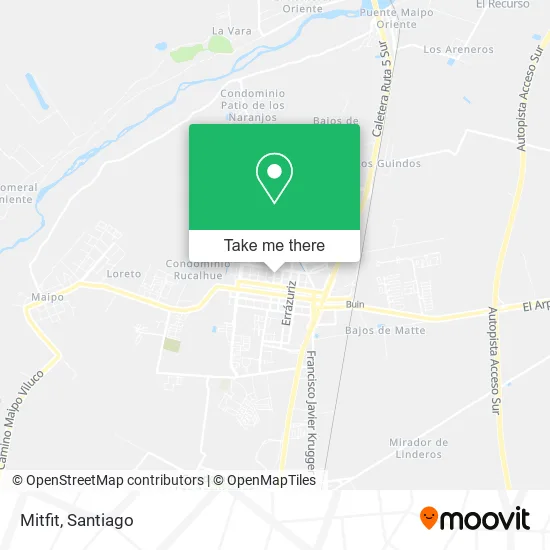 Mitfit map