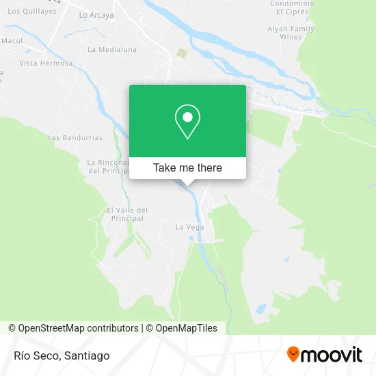 Mapa de Río Seco