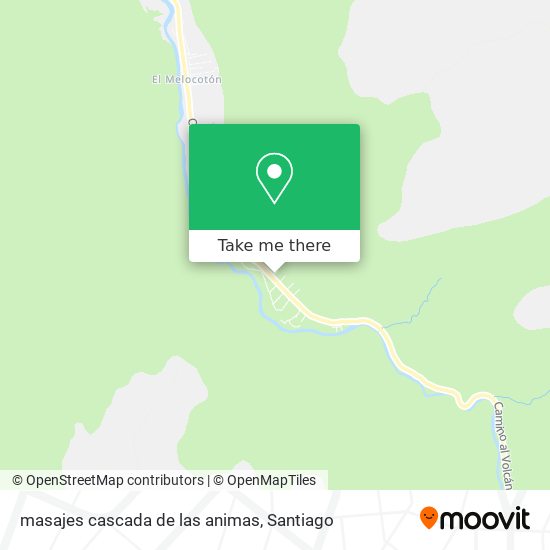 masajes cascada de las animas map