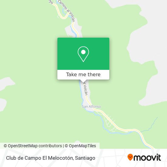 Mapa de Club de Campo El Melocotón