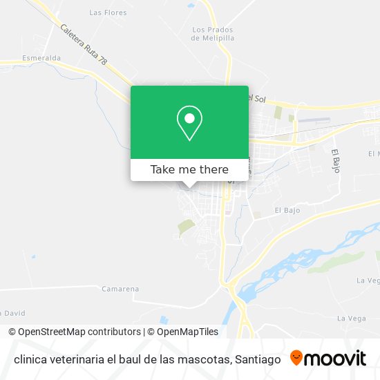 clinica veterinaria el baul de las mascotas map