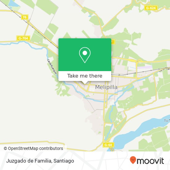 Juzgado de Familia map