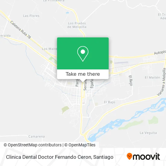 Clinica Dental Doctor Fernando Ceron map