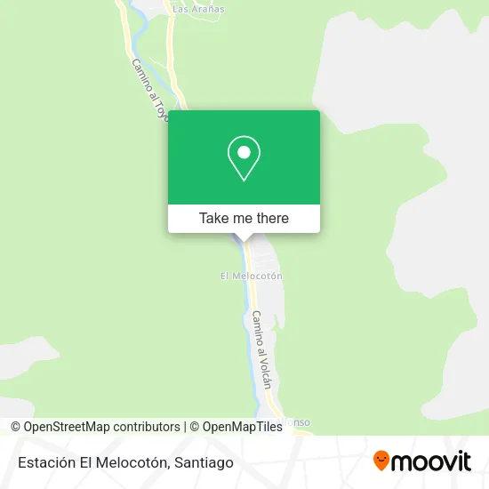 Estación El Melocotón map