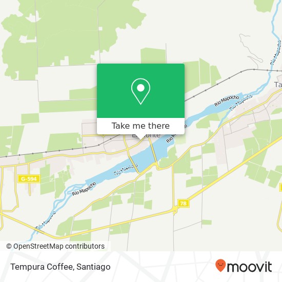 Tempura Coffee map