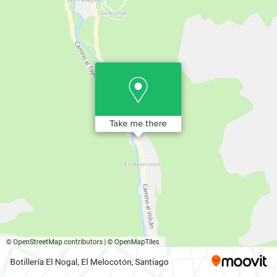 Mapa de Botillería El Nogal, El Melocotón