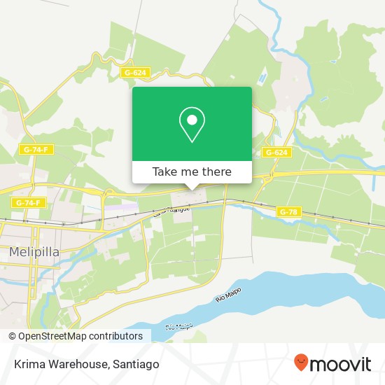 Krima Warehouse map