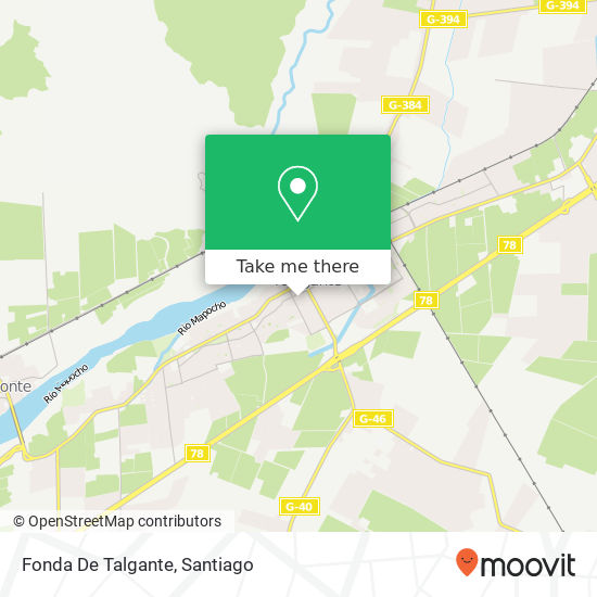 Fonda De Talgante map