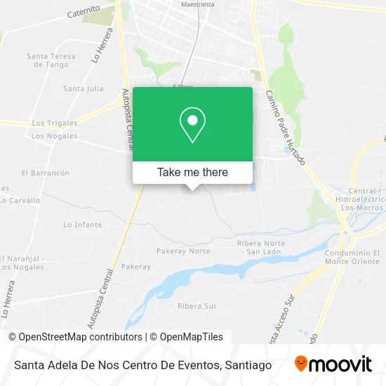 Santa Adela De Nos Centro De Eventos map