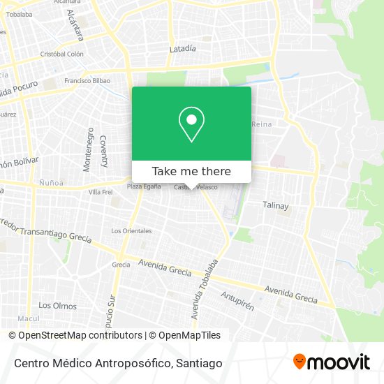 Centro Médico Antroposófico map