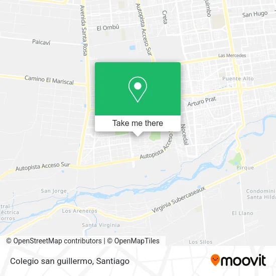 Colegio san guillermo map