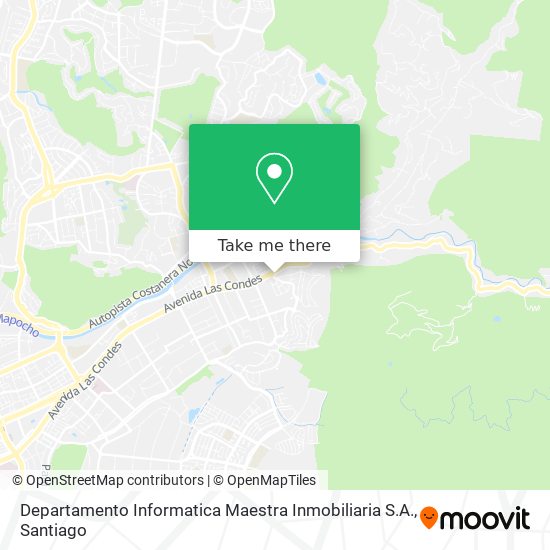 Departamento Informatica Maestra Inmobiliaria S.A. map