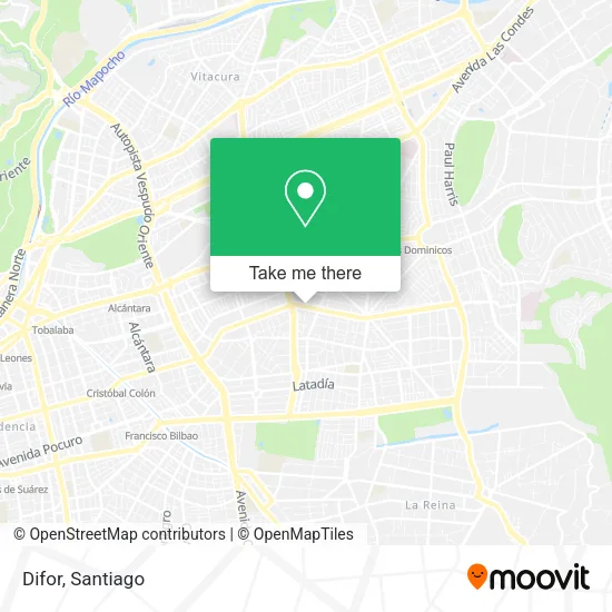 Difor map