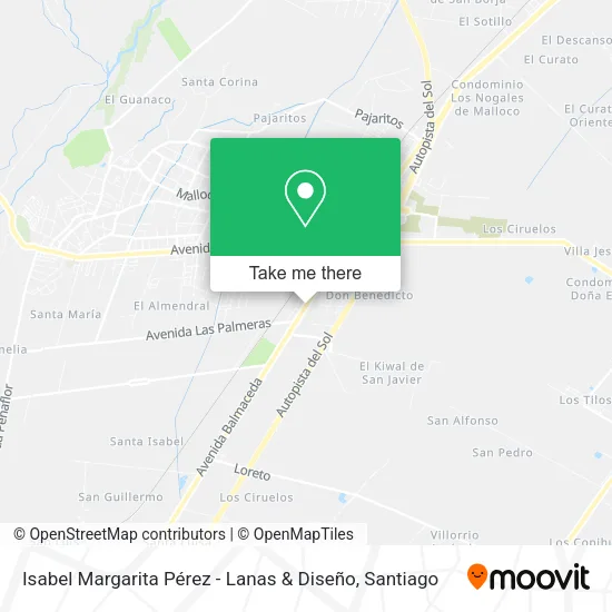 Isabel Margarita Pérez - Lanas & Diseño map