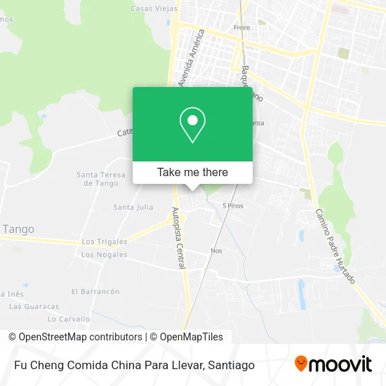 Fu Cheng Comida China Para Llevar map