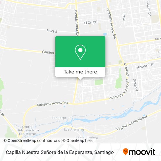 Mapa de Capilla Nuestra Señora de la Esperanza