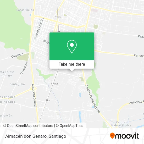Almacén don Genaro map
