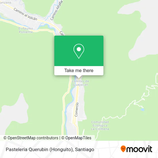 Pasteleria Querubin (Honguito) map
