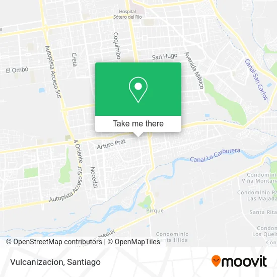 Vulcanizacion map