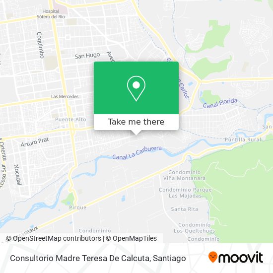 Consultorio Madre Teresa De Calcuta map