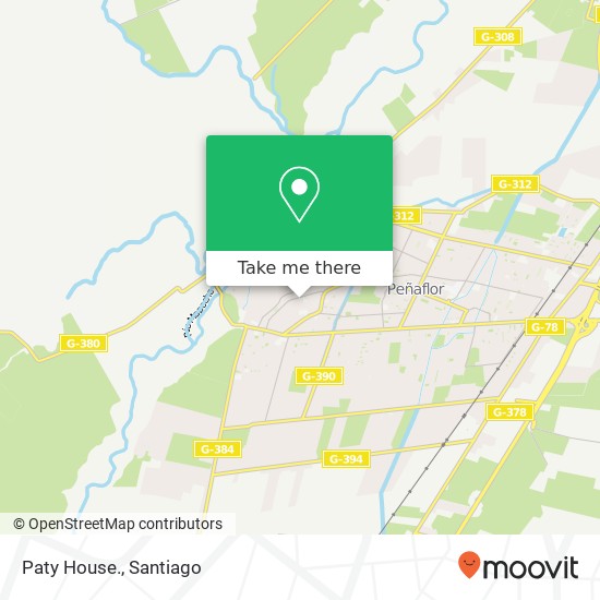 Paty House. map