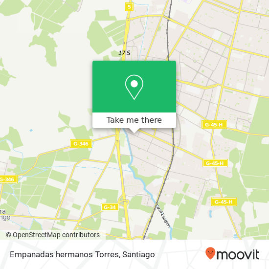 Empanadas hermanos Torres map