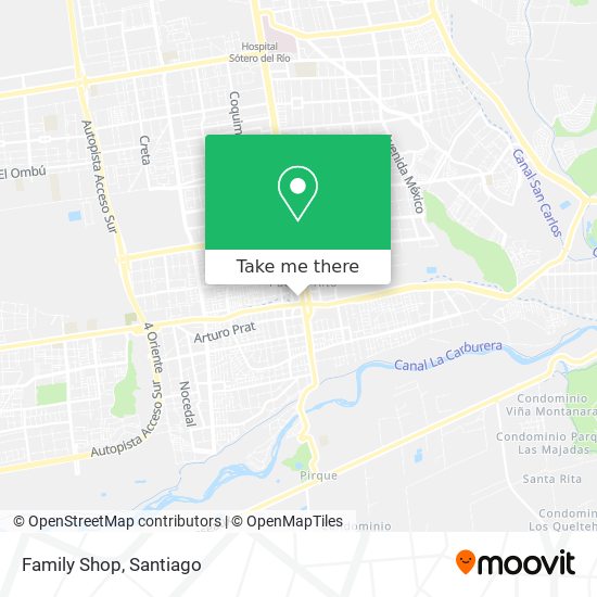 Family Shop map