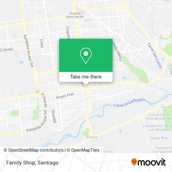 Family Shop map