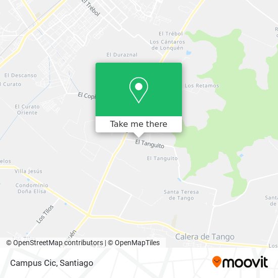 Mapa de Campus Cic