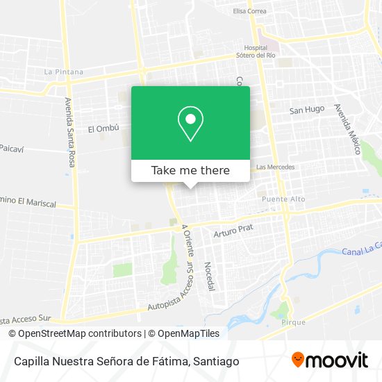 Capilla Nuestra Señora de Fátima map