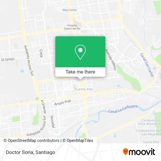 Doctor Soria map