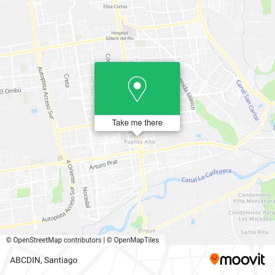 ABCDIN map