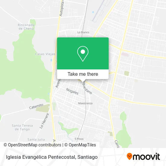 Iglesia Evangélica Pentecostal map