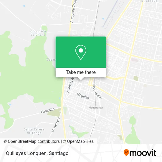 Quillayes Lonquen map
