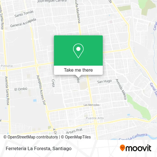 Ferreteria La Foresta map