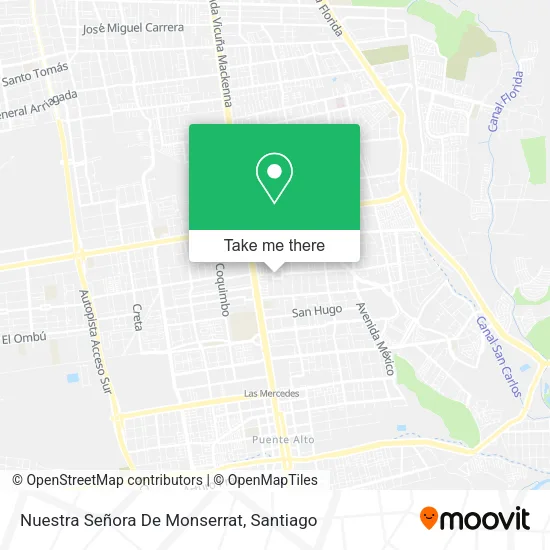 Nuestra Señora De Monserrat map