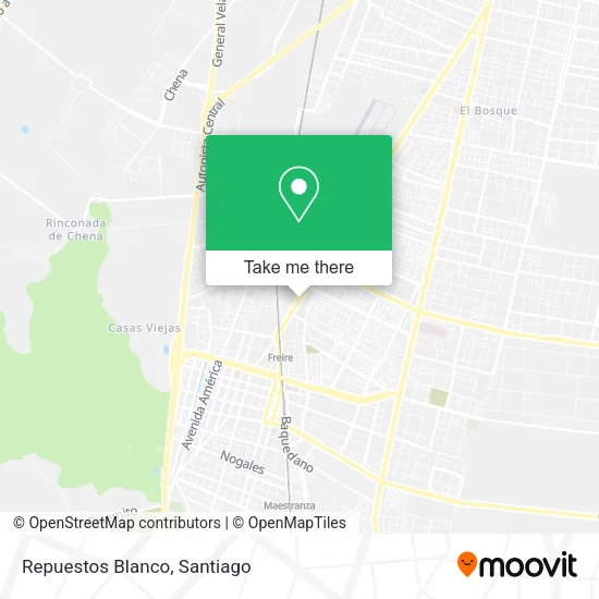 Repuestos Blanco map