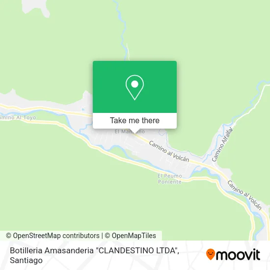 Botilleria Amasanderia  "CLANDESTINO LTDA" map