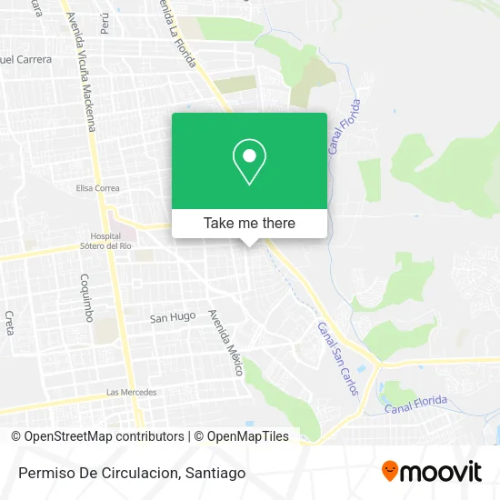 Permiso De Circulacion map