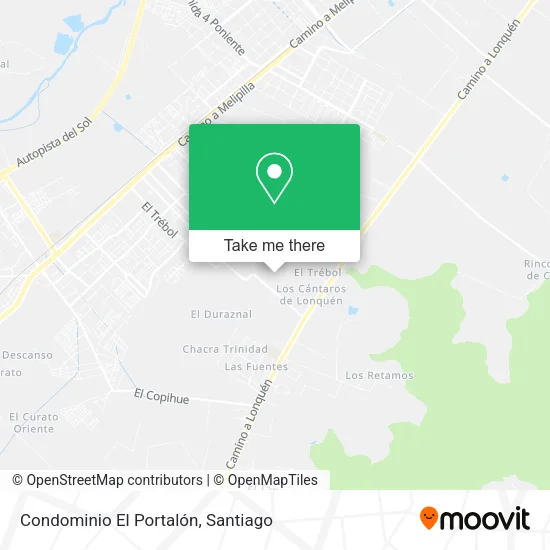 Condominio El Portalón map