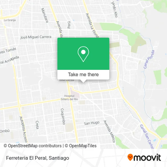 Ferreteria El Peral map